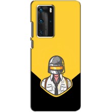 Чехол PUBG для Хуавей П40 Про (AlphaPrint) (Пабг в шлеме)