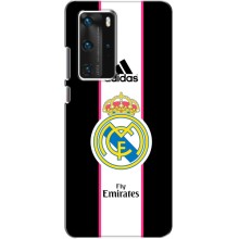 Чехол для Huawei P40 Pro с принтом (Лого Real Madrid)