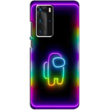 Чохли Амонг Ас для Huawei P40 Pro (AlphaPrint) (Яскравий скін)