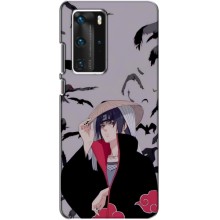 Анимешный чехол для Huawei P40 Pro (Итачи Itachi)