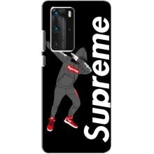 Чехол для Huawei P40 Pro с картинкой Supreme (AlphaPrint)