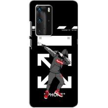Чехол для Huawei P40 Pro с картинкой Supreme (AlphaPrint)