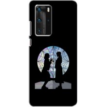 Чехлы Венсдей на Huawei P40 Pro Уэнсдей (AlphaPrint) (комната Уэнздей)
