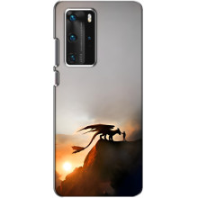 Чехол дракон Беззубик для Huawei P40 Pro – Мультиик Беззубик