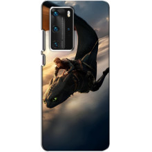 Чехол дракон Беззубик для Huawei P40 Pro – Полет Беззубика