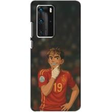 Чехол с футболистом Ламин Ямаль Huawei P40 Pro – Ямаль аниме