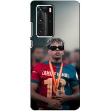 Чехол с футболистом Ламин Ямаль Huawei P40 Pro – Ямаль Барса