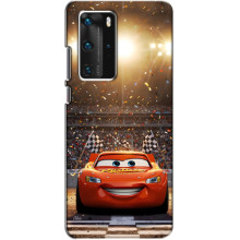 Чехол с принтом Маквин для Huawei P40 Pro – Красный Маквин
