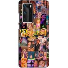Чехол Рапунцель для Huawei P40 Pro (Рапунцель коллаж)