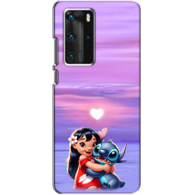 Чохол з малюнком Стіч для Huawei P40 Pro – Стіч з Ліло