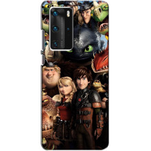 Чехол как приручить дракона на Huawei P40 Pro – Персонажи дракона