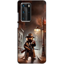 Чехол с мемами тралалело тралала для Huawei P40 Pro – Бобрито бандито