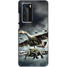 Чехол банты для Huawei P40 Pro