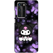 Чохол з персонажем Куромі на Huawei P40 Pro – Куромі на чорному