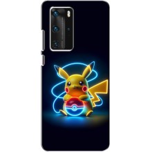 Чехол с Пикачу на Huawei P40 Pro (Покемон)