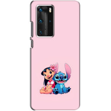 Чехол с принтом Стич на Huawei P40 Pro (Лило и Стич)