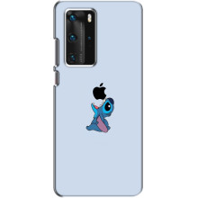 Чехол с принтом Стич на Huawei P40 Pro