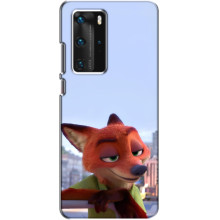 Чехол Зоотрополіс на Huawei P40 Pro – Лис Ник