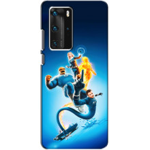 Чехол с принтом Фантастическая четверка для Huawei P40 Pro – Фантастическая четверка