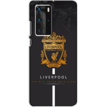 Чехлы для Хуавей П40 Про (VPrint) - ТОП ФК (FC Liverpool)