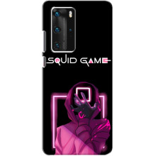 Чехол Гра в кальмара для Huawei P40 Pro