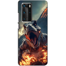 Чехол с картинкой «Хищники» для Huawei P40 Pro – Динозавр