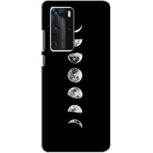 Космические Чехлы для Хуавей П40 Про (VPrint) (Планеты)