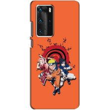 Naruto Anime Чохли для Хуавей П40 Про (AlphaPrint) – команда Наруто