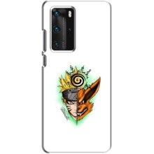 Naruto Anime Чохли для Хуавей П40 Про (AlphaPrint) – Наруто Курама