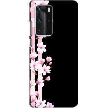 Чохли з тематикою "КВІТИ" на Huawei P40 Pro (Квіточки)