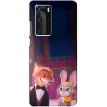 Силіконовий чохол з принтом Зоотрополіс для Huawei P40 Pro – Головні герої
