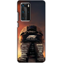 Чехол с прнтом Формула 1 на Huawei P40 Pro – Шолом Ф1