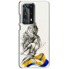 Чехлы Доброго вечора, ми за України для Хуавей П40 (AlphaPrint) (Победа)