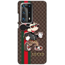 Чохли  GUCCI для Хуавей Р40 (AlphaPrint) (Маус Гуччі)