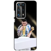 Чехлы Лео Месси Аргентина для Huawei P40 (Кубок Мира)