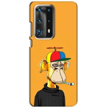 Чехлы с Обезьянами NFT для Huawei P40 (AlphaPrint) (Скучающая Обезьяна NFT)
