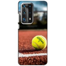 Чехлы с принтом Спортивная тематика для Huawei P40 – Теннисный корт