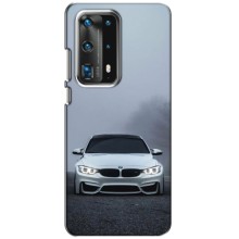 Чехол BMW для Хуавей П40 – БМВ в тумане