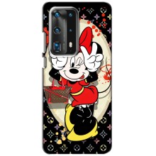 Чехол Disney Mouse Huawei P40 (PREMIUMPrint) – Минни peace