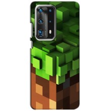 Чехол Майнкрафт на Huawei P40 (AlphaPrint) Minecraft (текстура Майнкрафт)
