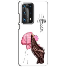 Чехол с печатью для Huawei P40 - (Мода) (AlphaPrint) (Коронавирус)