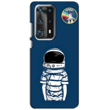 Чехол NASA для Huawei P40 (AlphaPrint) (Мальчик в шлеме)