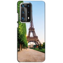 Чохол Ейфелева Вежа Huawei P40 - (AlphaPrint) (Дорога до Парижу)