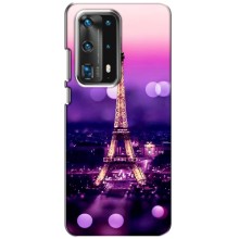 Чехол Эйфелева Башня для Huawei P40 - (AlphaPrint)