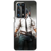 Чехол PUBG для Хуавей П40 (AlphaPrint) (Пабг мен)