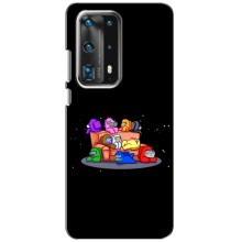 Чехол Амонг Ас для Huawei P40 (AlphaPrint) (Амонг-ас)