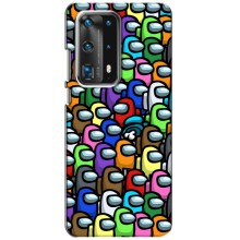 Чехол Амонг Ас для Huawei P40 (AlphaPrint) (Убит)