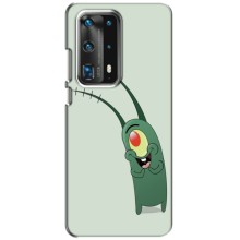 Чехол с картинкой "Одноглазый Планктон" на Huawei P40 (Милый Планктон)