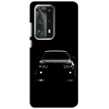 Чехол для Хуавей П40 - с принтом БМВ (AlphaPrint) (Машина BMW)