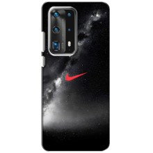Чехол для Huawei P40 - с принтом Найк (AlphaPrint) (Найк красный)